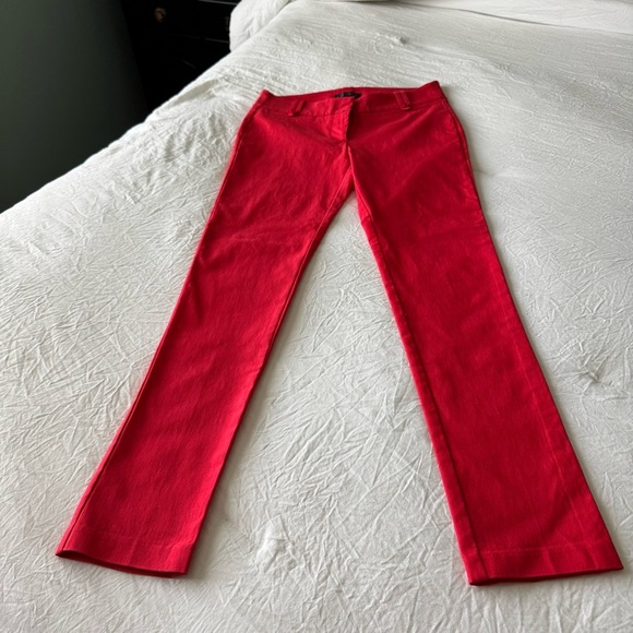 Love Culture Coral Stretch Straight Leg Pants - Picture 2 of 8